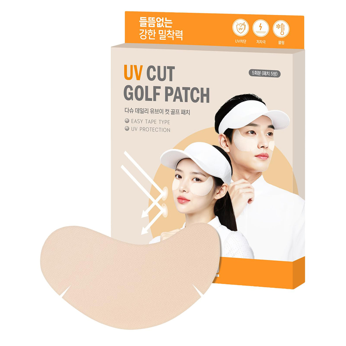 UV Cut Golf Patch (5Pairs)