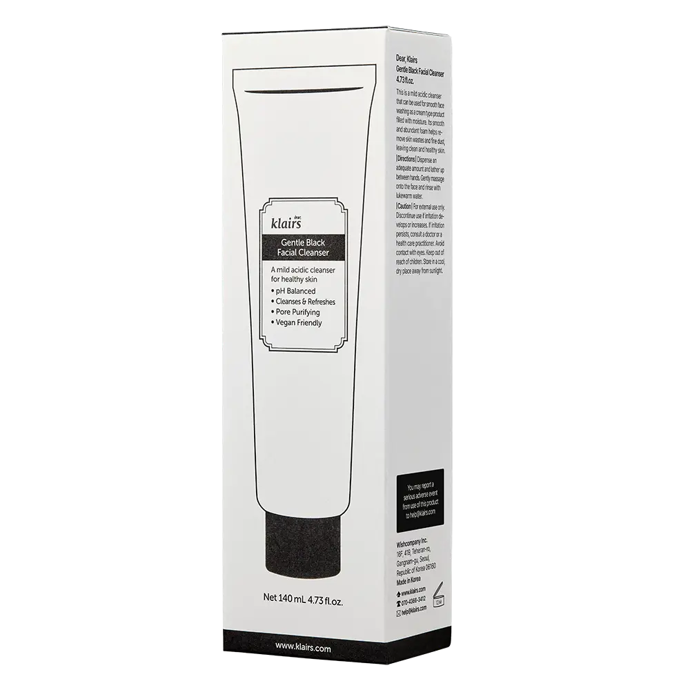 Gentle Black Facial Cleanser