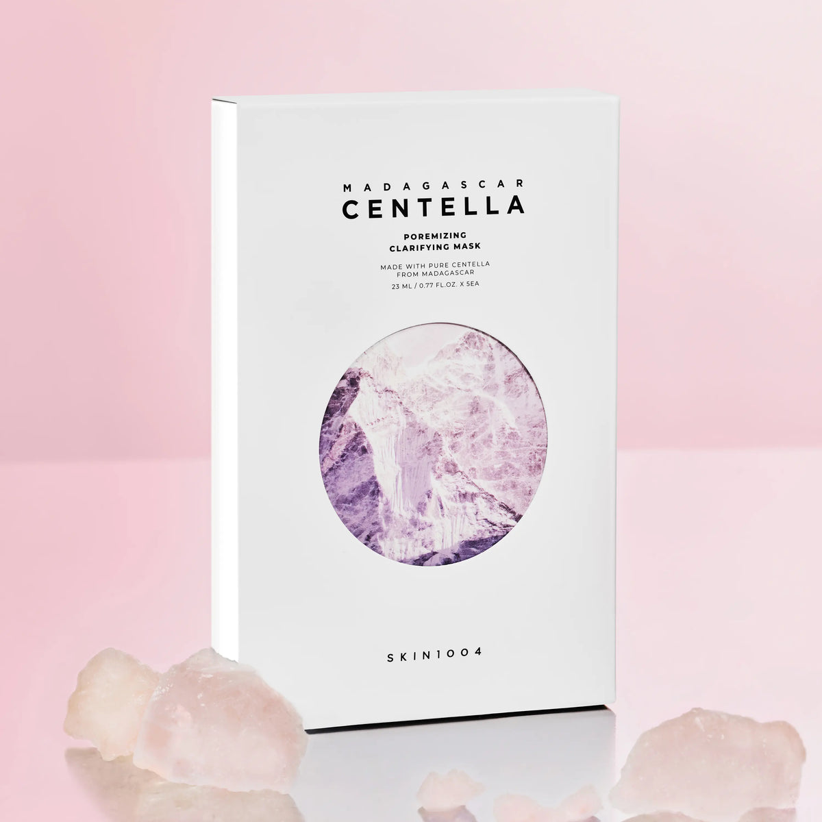Using SKIN1004 Poremizing Clarifying Mask for clear skin and pore care routine