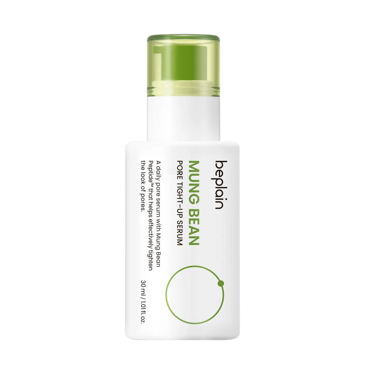 Beplain Mung Bean Pore Tight-Up Serum 30ml Front View