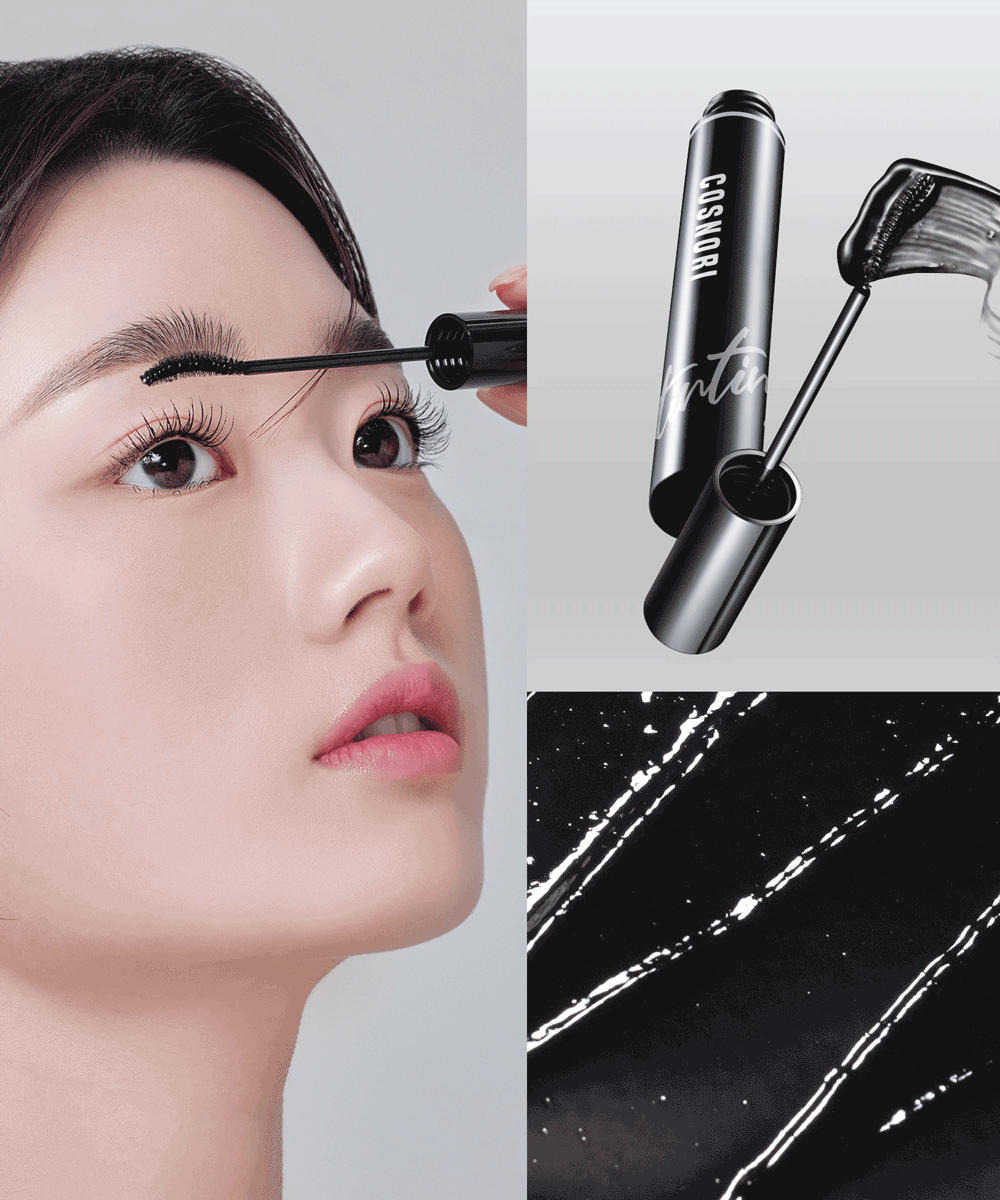 Cosnori Eyelash Tinting Serum texture application animated