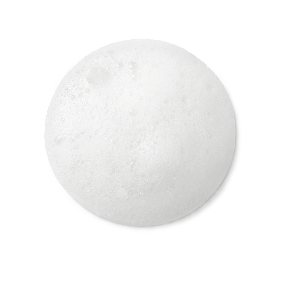 I'm From Fig Enzyme Powder Cleanser lathered foam texture with water