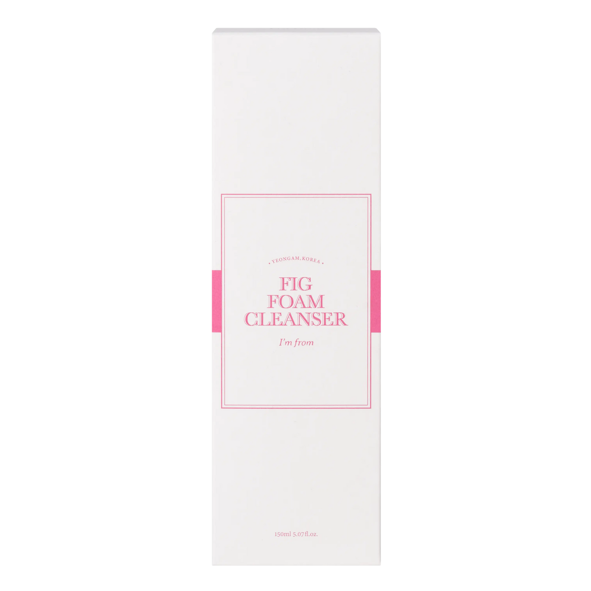I'm From Fig Foam Cleanser 150ml packaging box