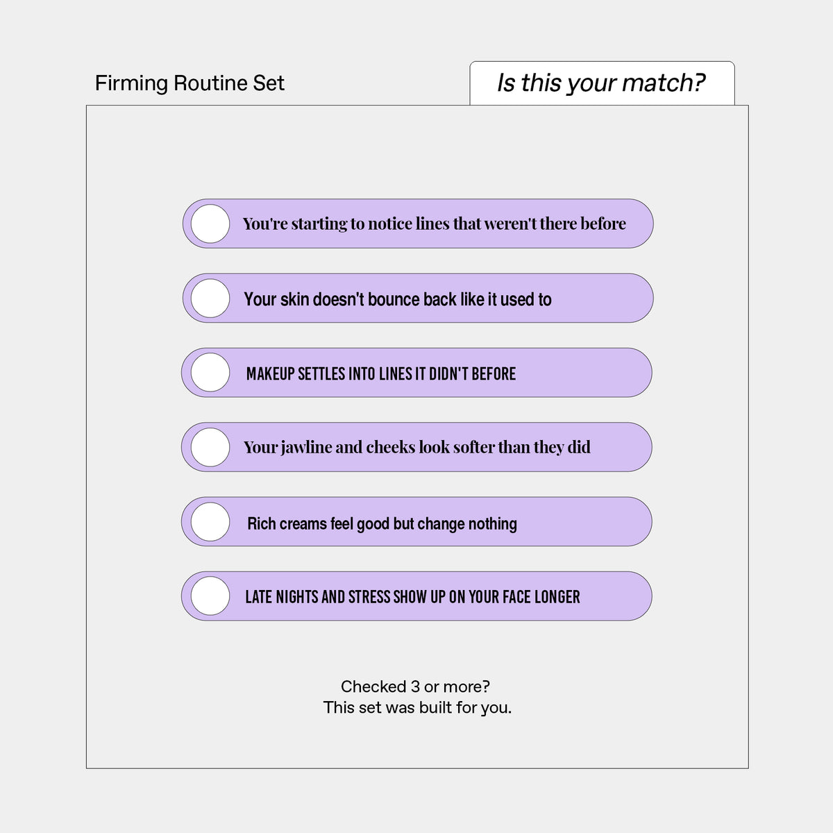 Firming Routine Set