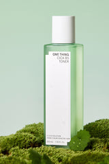 One Thing Cica B5 Toner bottle with green plants