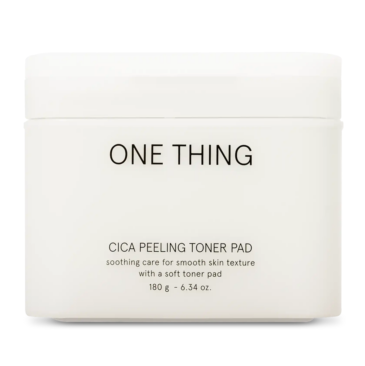 One Thing Cica Peeling Toner Pad 180ml container front view