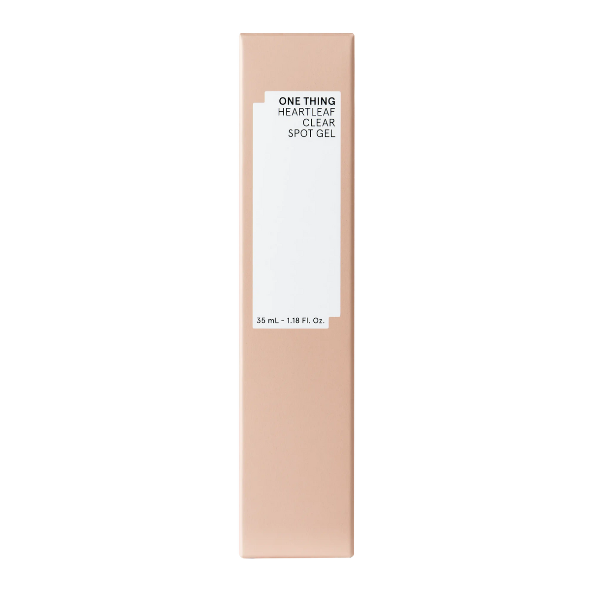 One Thing Heartleaf Clear Spot Gel 35ml packaging box
