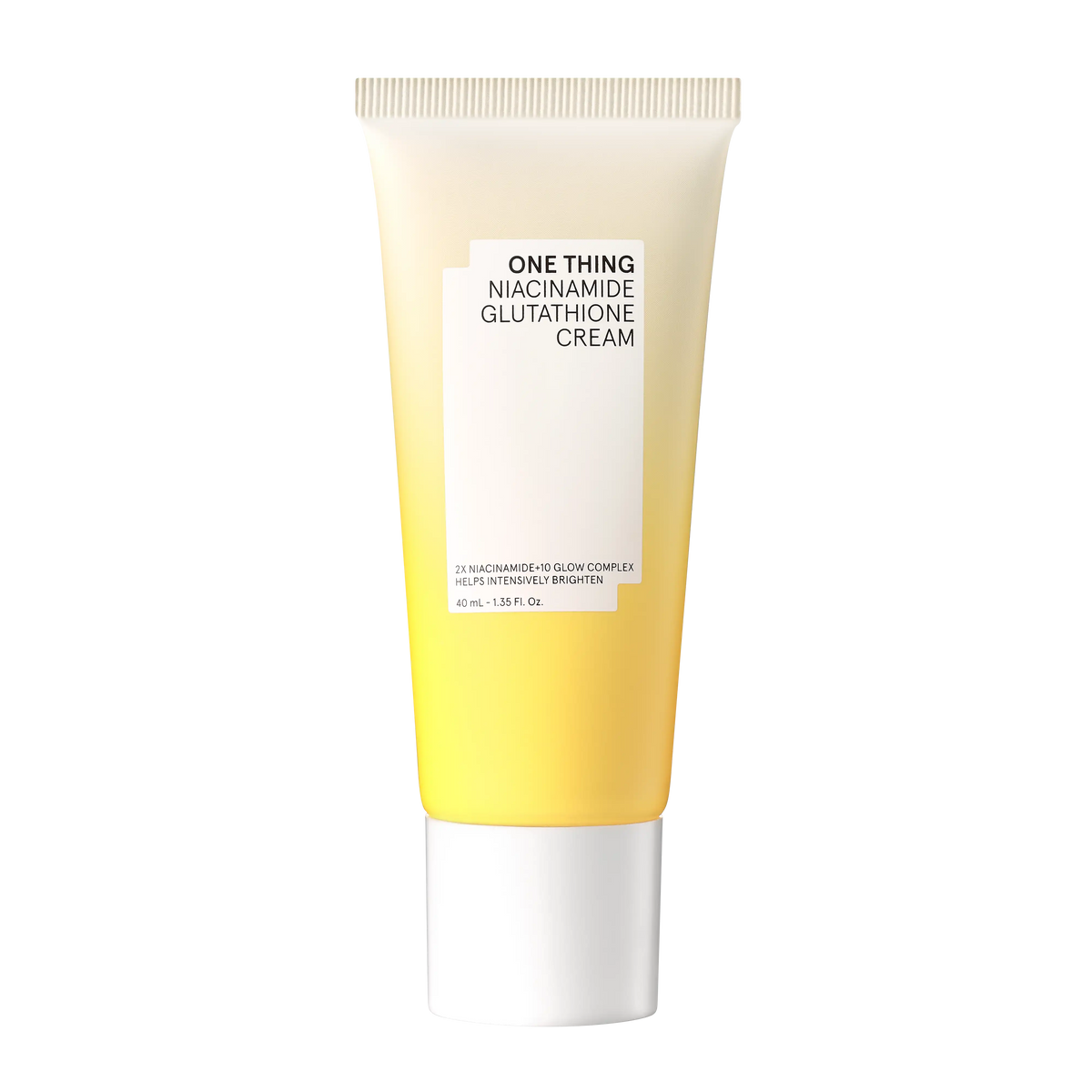 One Thing Niacinamide Glutathione Cream 40ml tube front view