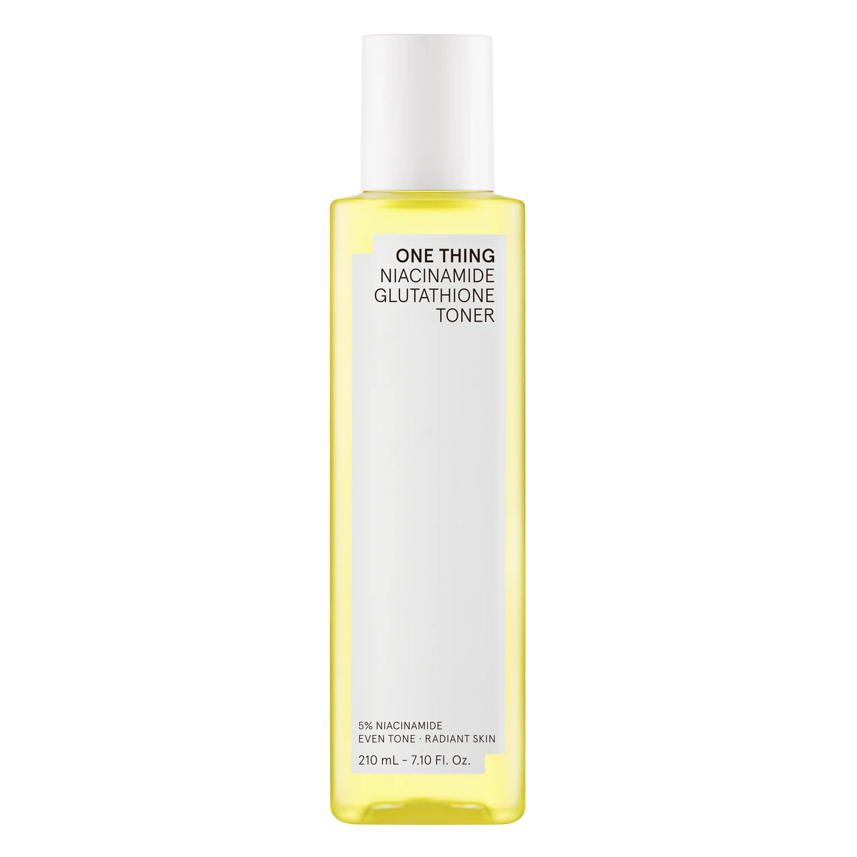One Thing Niacinamide Glutathione Toner 210ml bottle front view