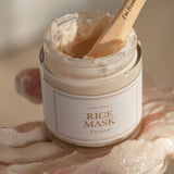 I'm From Rice Mask being scooped with spatula