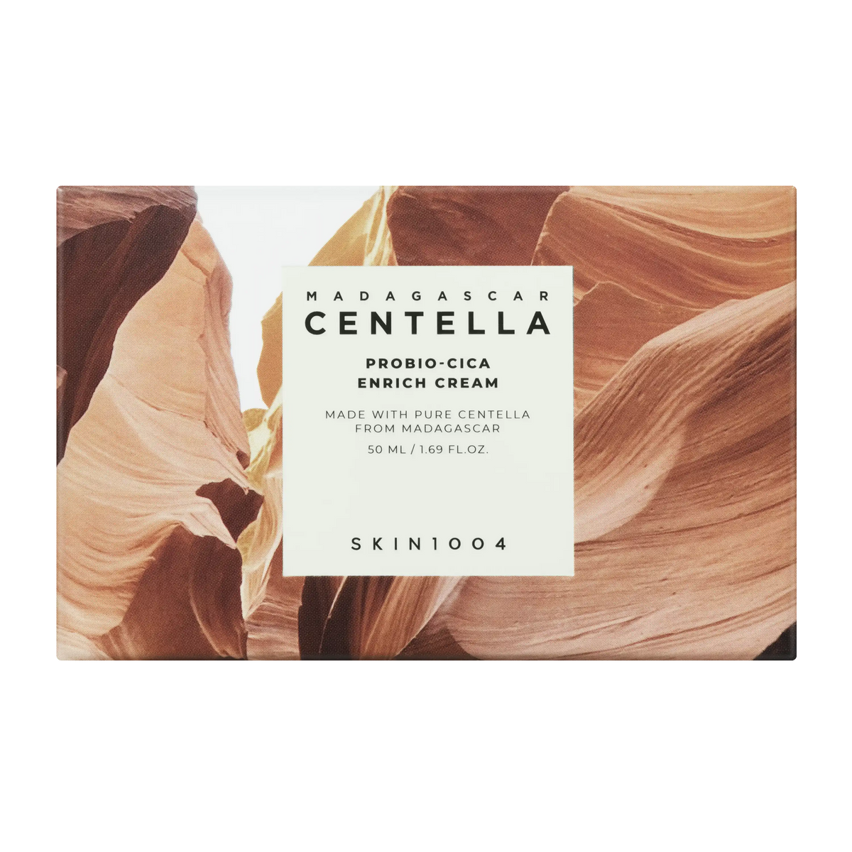 SKIN1004 Madagascar Centella Probio-Cica Enrich Cream 50ml packaging box