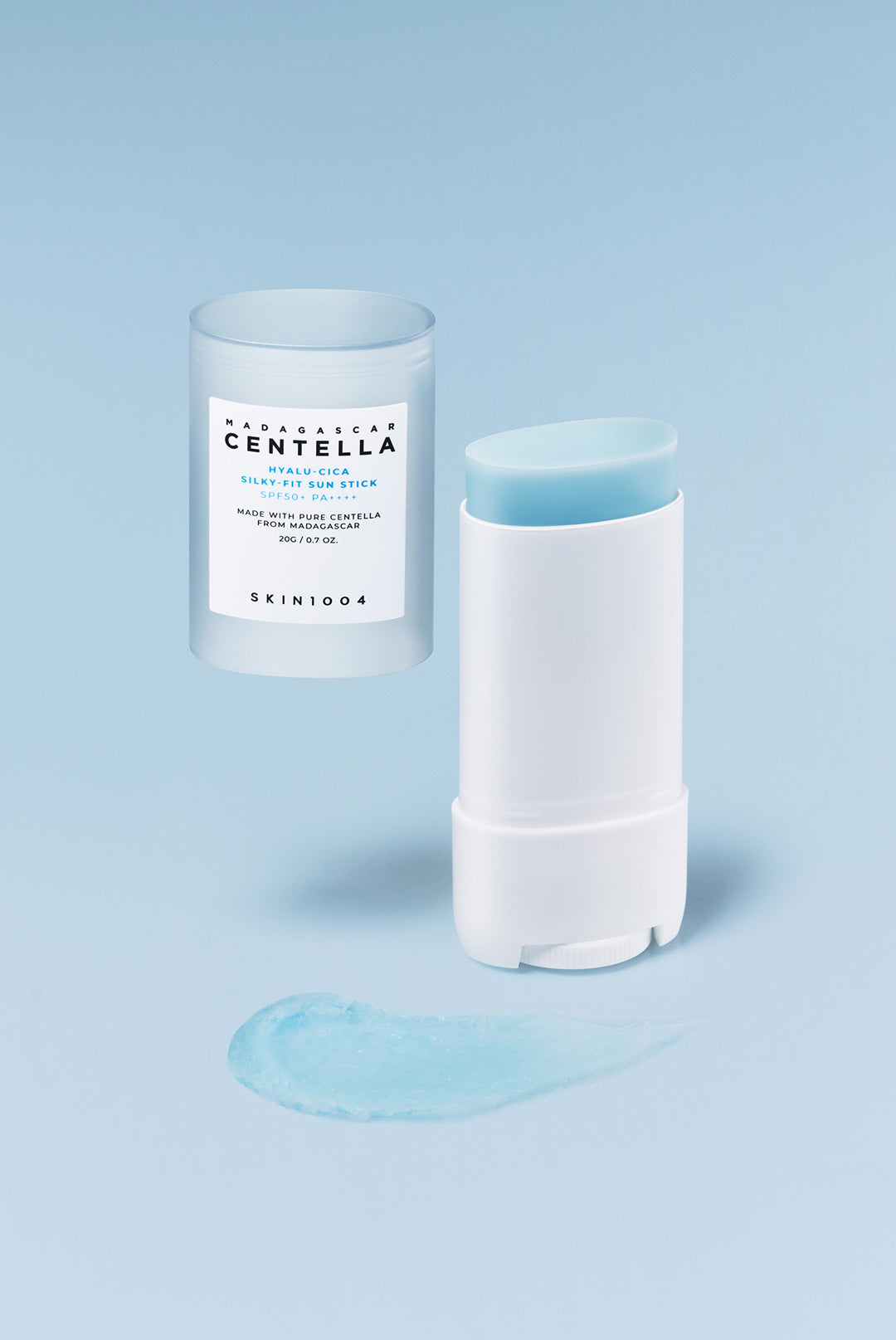 SKIN1004 Madagascar Centella Hyalu-Cica Silky-Fit Sun Stick SPF50+ 20g open