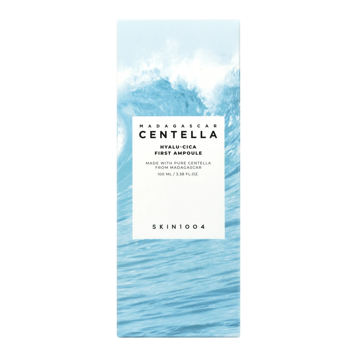 SKIN1004 Madagascar Centella Hyalu-Cica First Ampoule 100ml packaging box