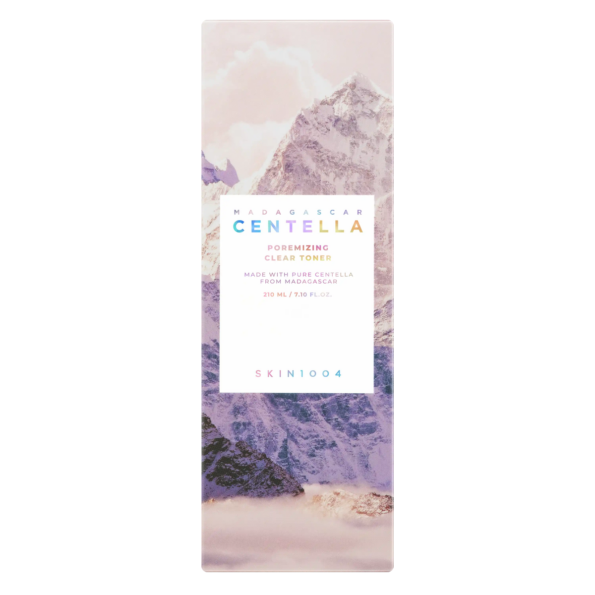 SKIN1004 Madagascar Centella Poremizing Clear Toner 210ml packaging box