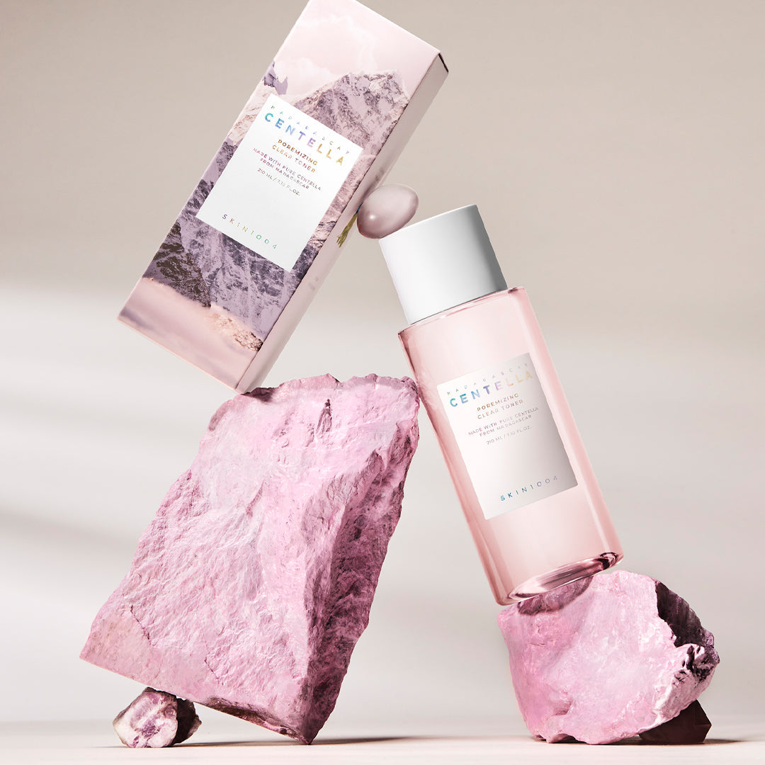 SKIN1004 Madagascar Centella Poremizing Clear Toner styled concept shot
