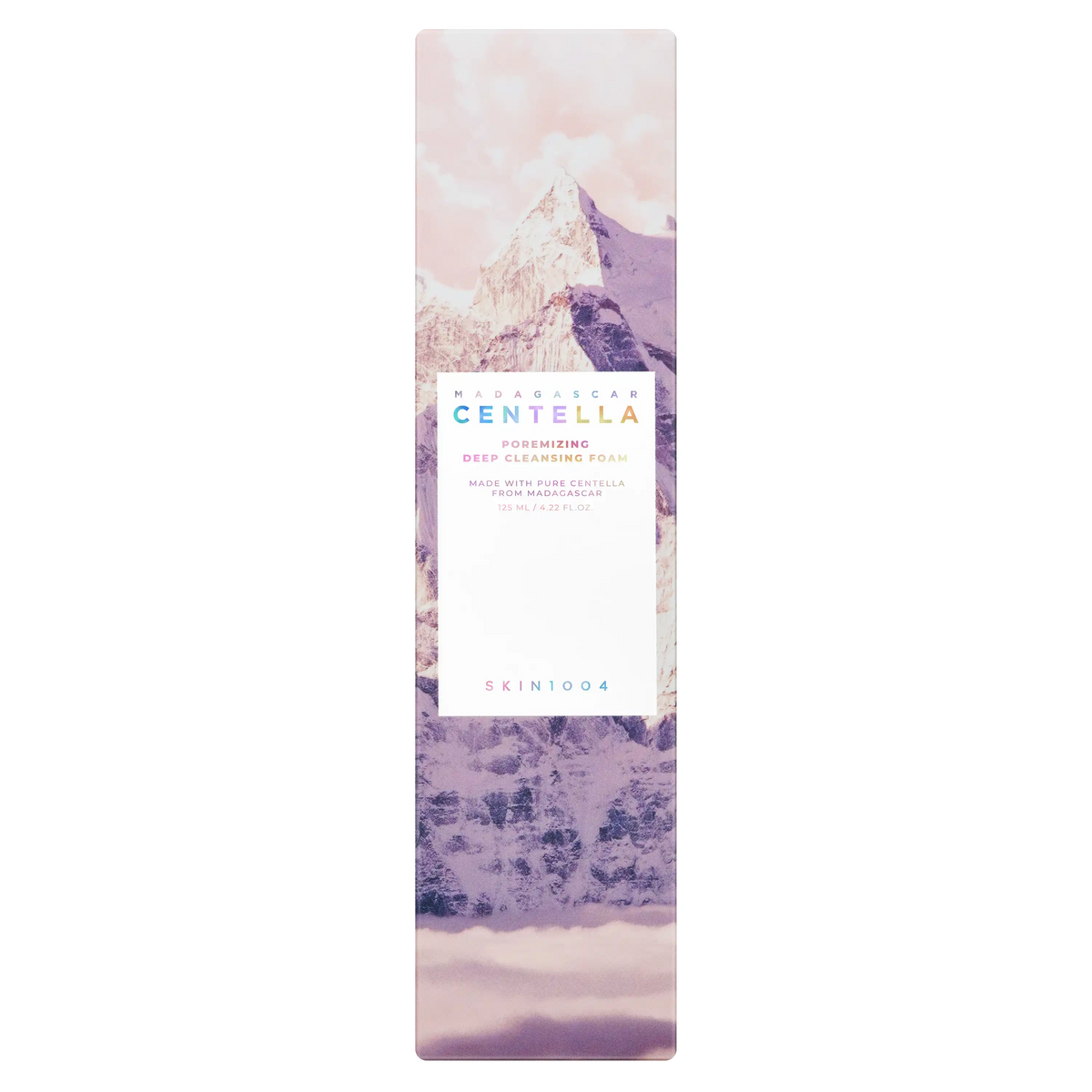 SKIN1004 Madagascar Centella Poremizing Deep Cleansing Foam 125ml packaging box