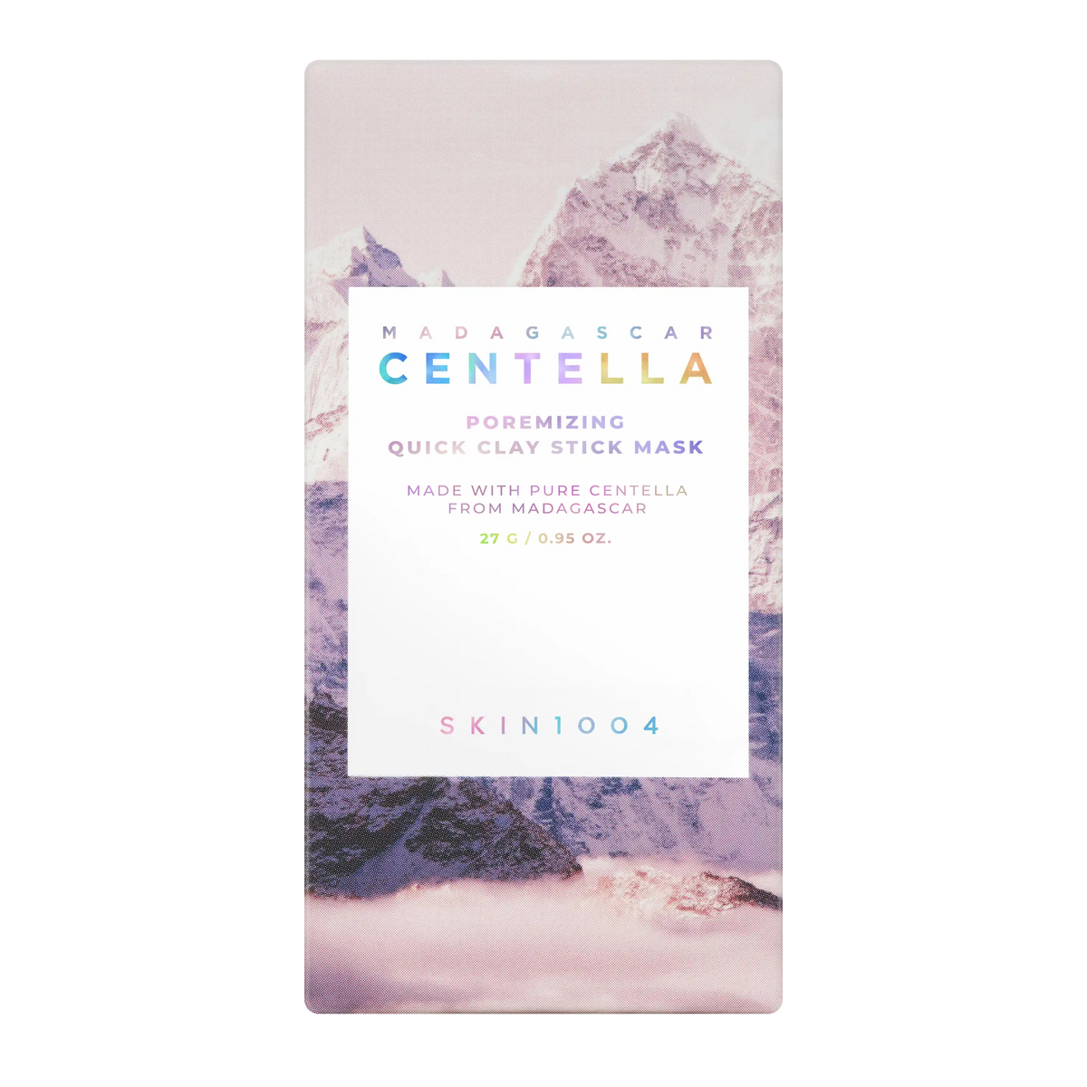 SKIN1004 Madagascar Centella Poremizing Quick Clay Stick Mask 27g packaging box