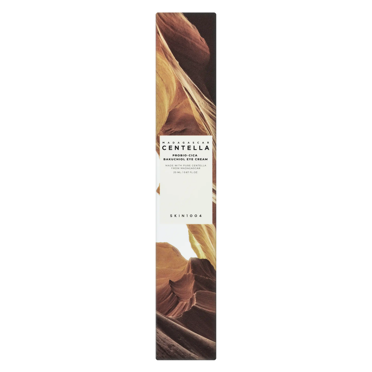 SKIN1004 Madagascar Centella Probio-Cica Bakuchiol Eye Cream 20ml packaging box