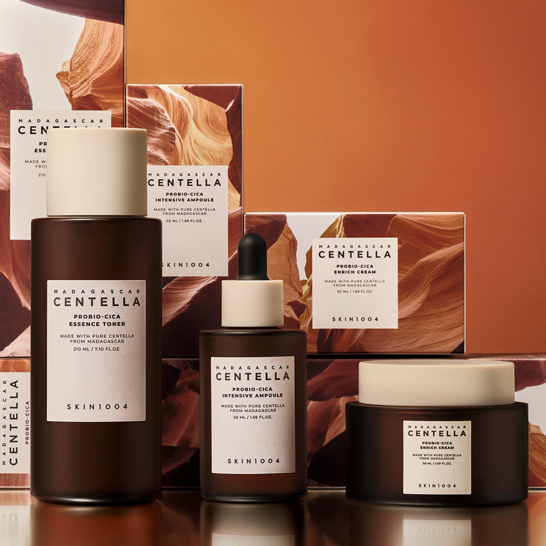 SKIN1004 Madagascar Centella Probio-Cica skincare collection