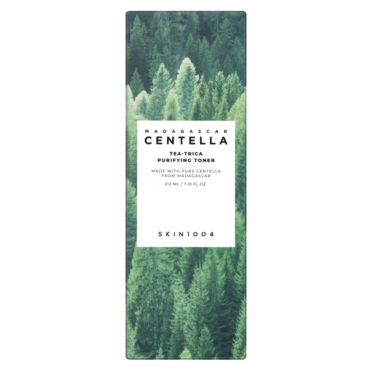 SKIN1004 Madagascar Centella Tea-Trica Purifying Toner 210ml packaging box