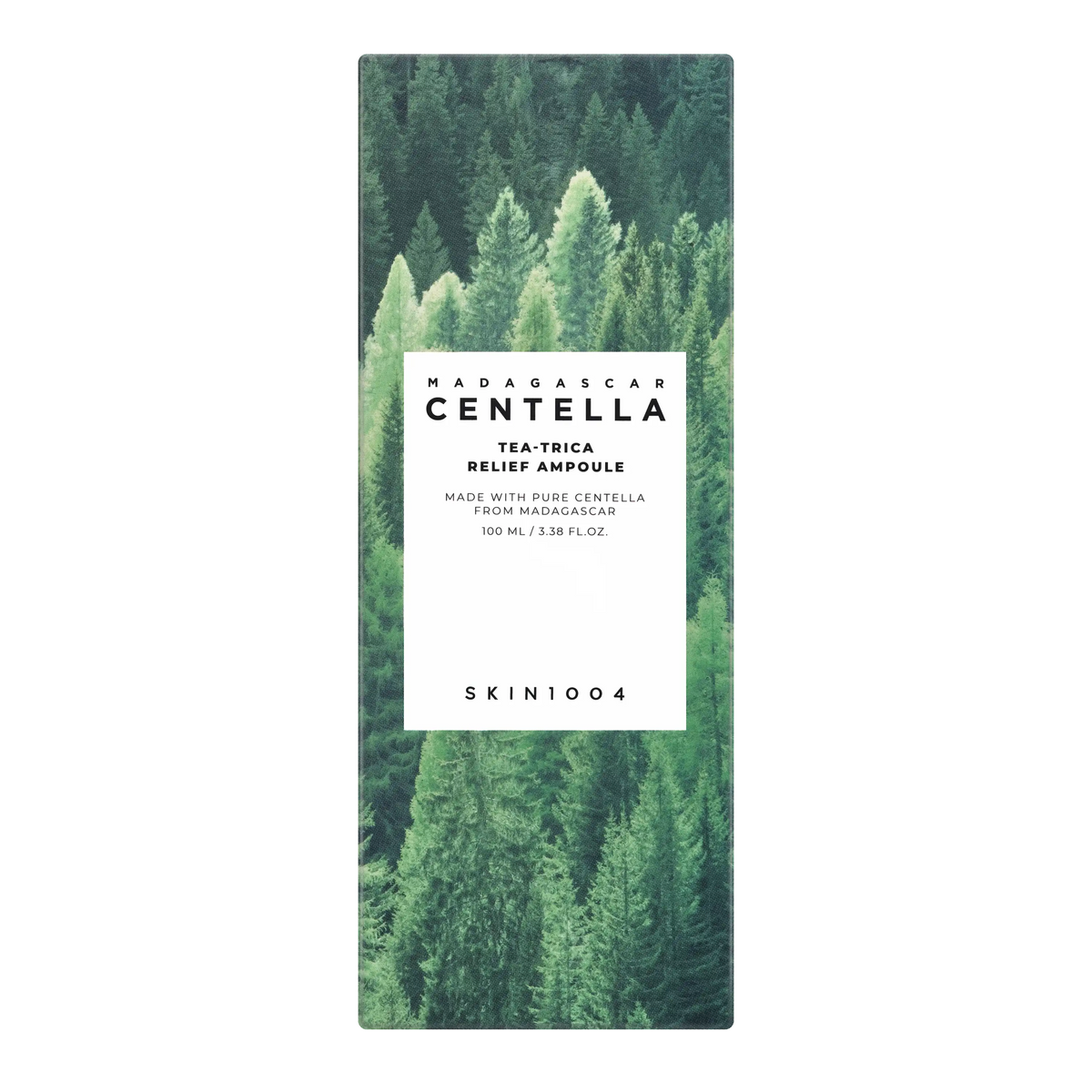 SKIN1004 Madagascar Centella Tea-Trica Relief Ampoule 100ml packaging box