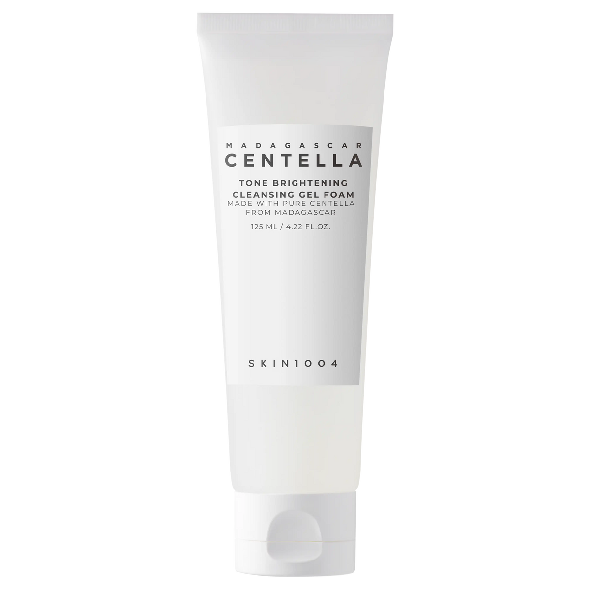 SKIN1004 Madagascar Centella Tone Brightening Cleansing Gel Foam 125ml tube front view