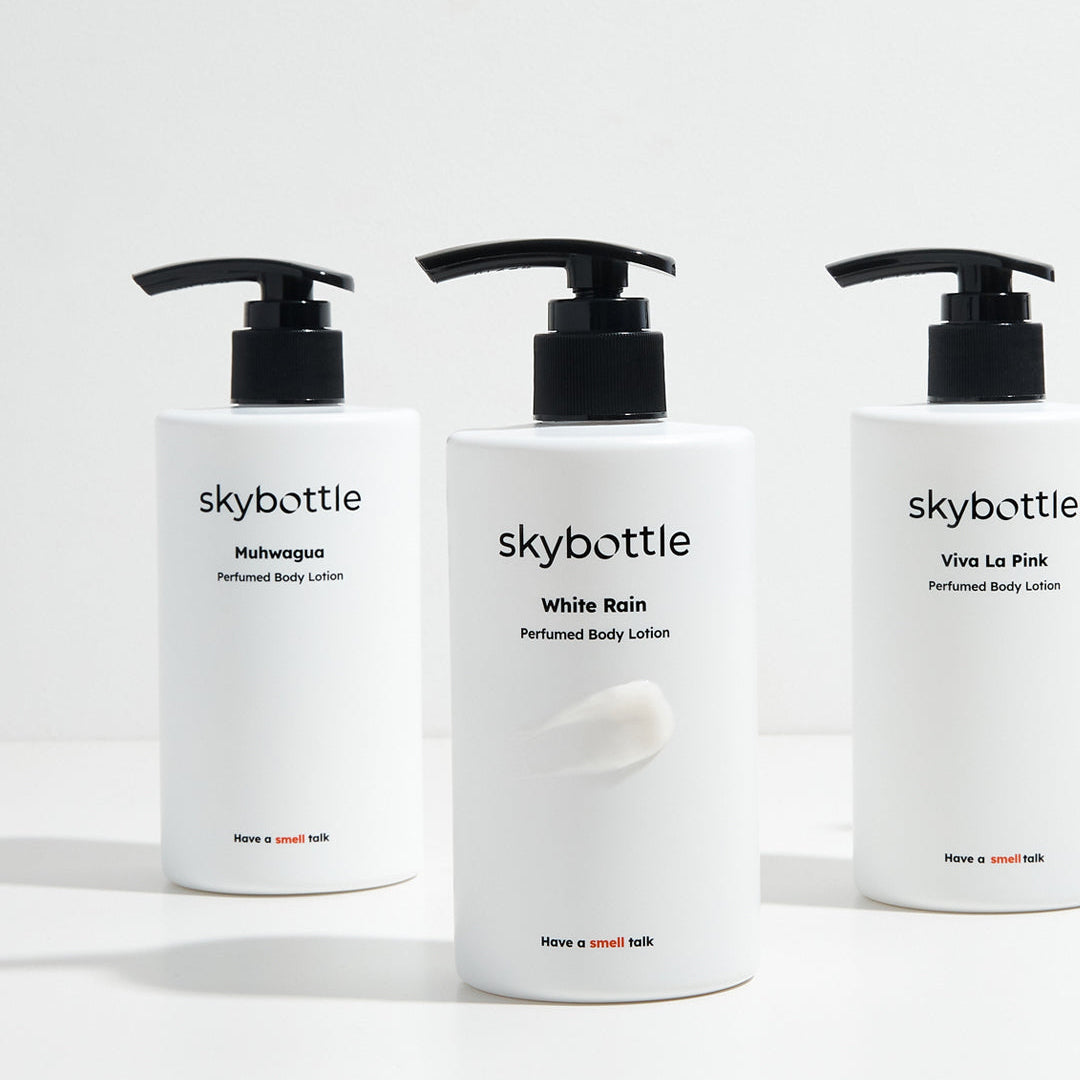 Skybottle Perfumed Body Lotion three scent collection
