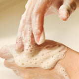 SKIN1004 Madagascar Centella Ampoule Foam Cleanser being applied on hands